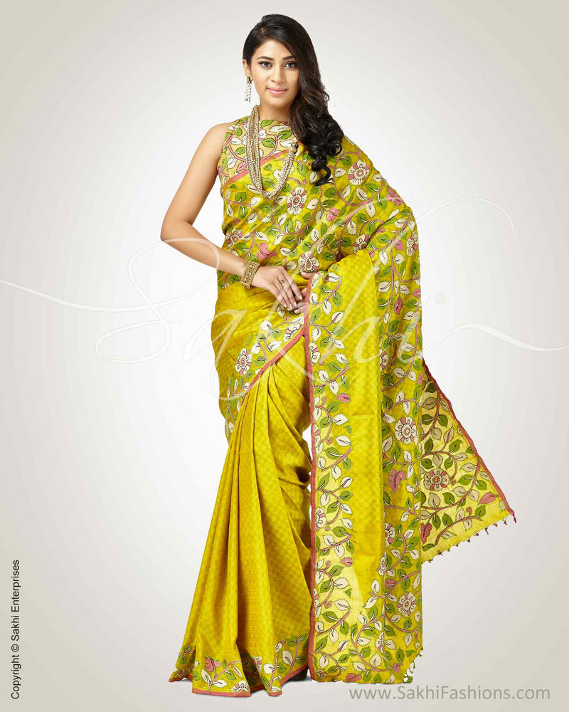 SR-0899 - Green pure Kanchivaram Silk Saree