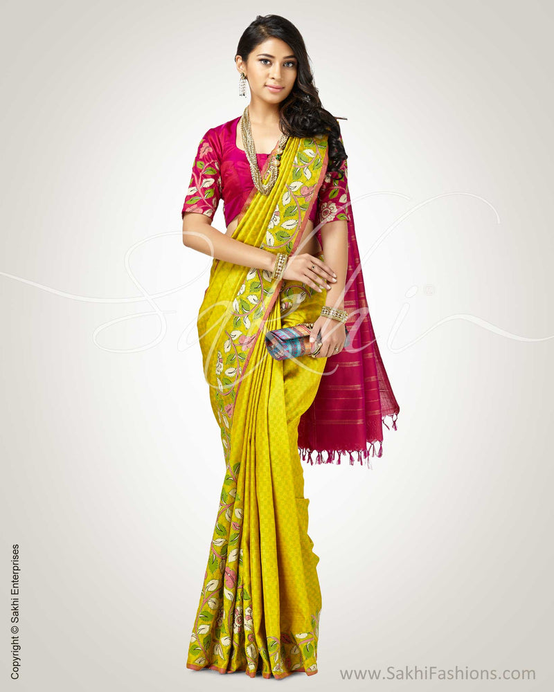 SR-0899 - Green pure Kanchivaram Silk Saree