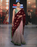 SR-0910M Velvet Crossover Sari