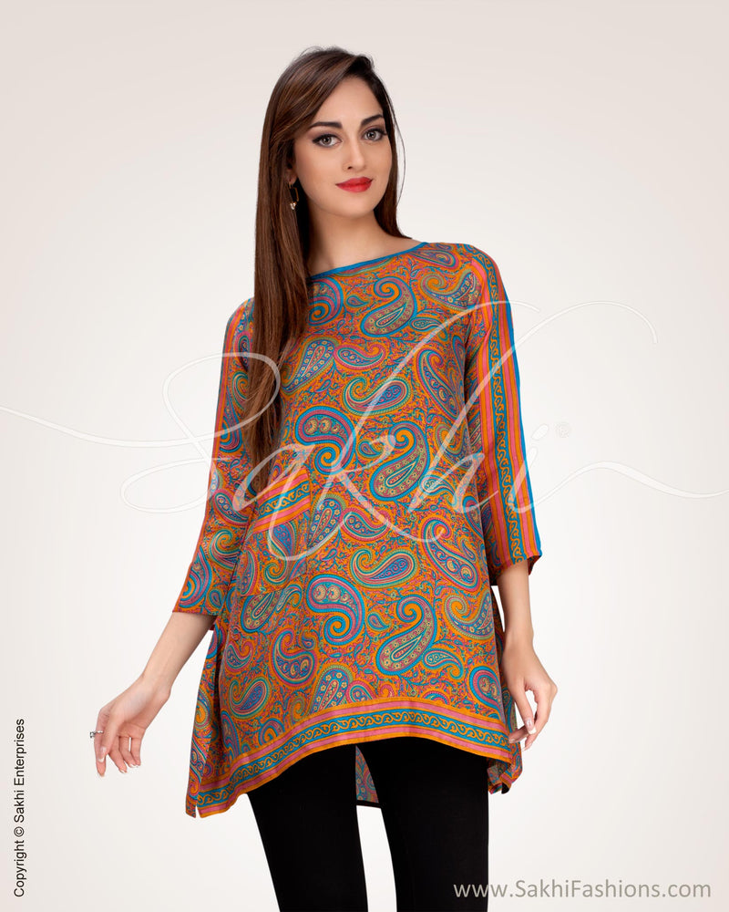 WWO-17006 - Multi pure Silk Top