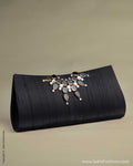 AC-0016 Silk Clutch Black