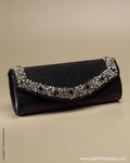 AC-0027 Black Bead Clutch