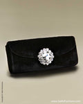 AC-0031 Velvette Clutch Black