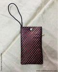 ACDO-17380 - Brown & Multi Mobile Pouch