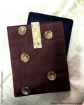 ACDP-312 - Brown & Gold Net Pouch