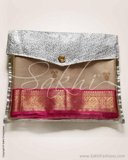 ACO-18406 - Silver &  Mix Pouch