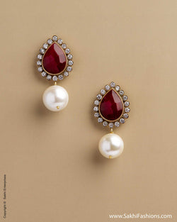 AD-0013 Rubylite earring