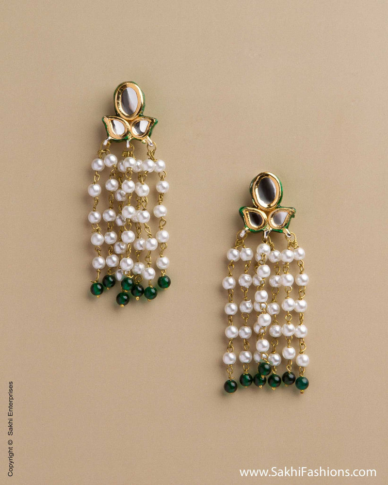 AD-0017 Hanging Pearl & Green