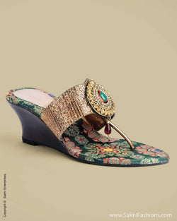 AF-0010 Banaras Green Heel