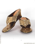 AFDP-24391 - Antique & Cream High Heel Footwear