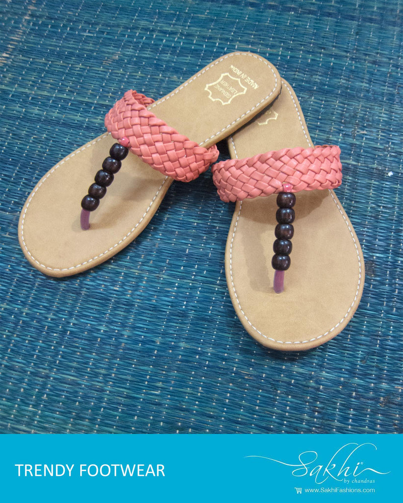 AFDQ-15055 - Beige & Peach Footwear