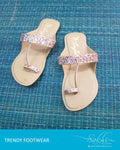AFDQ-15138 - Beige & Beige Chappal