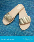 AFDQ-15180 - Gold & Beige Footwear