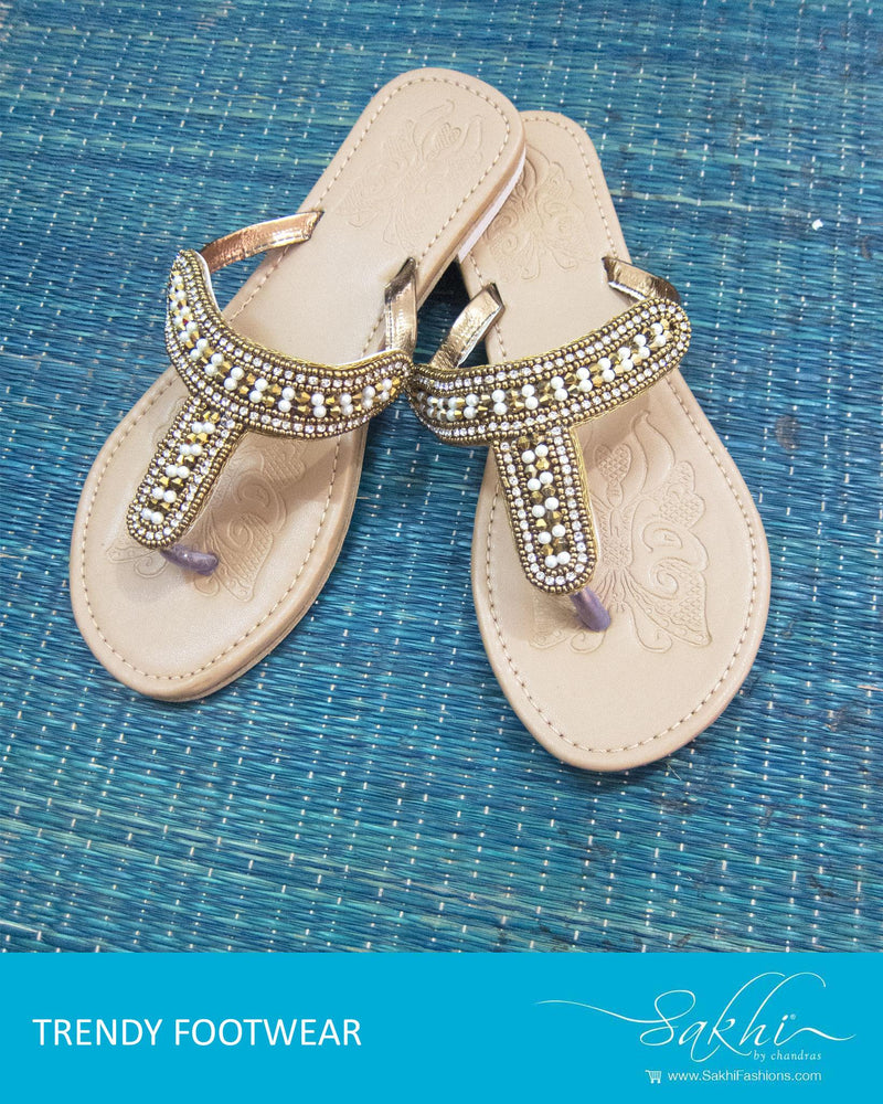 AFDQ-15186 - Beige & Cream Footwear