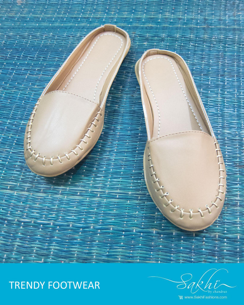 AFDQ-15232 - Beige & Cream Footwear