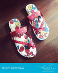 AFDQ-4172 - Pink & Blue Chappal
