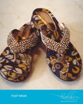 AFDR-1575 - Gold & Multi Foot Wear