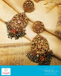 AG-15102201 - Multi Pure Gold Earring