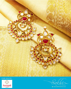 AG-15102204 - Multi Pure Gold Earring