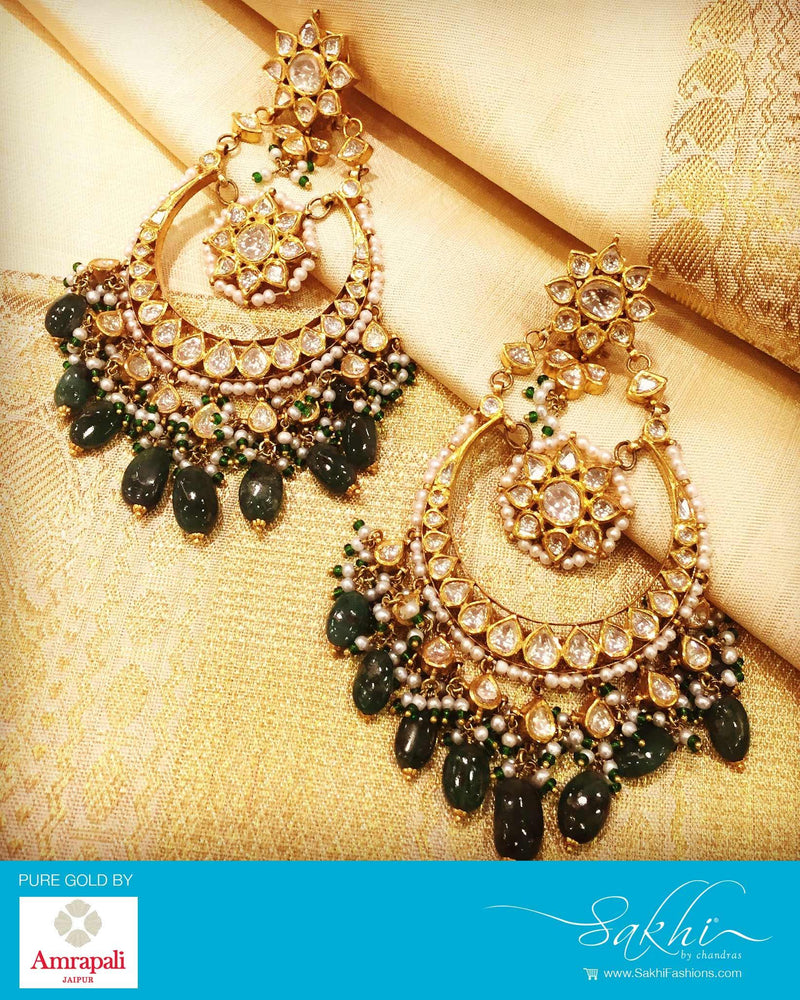 AG-15102207 - Multi Pure Gold Earring