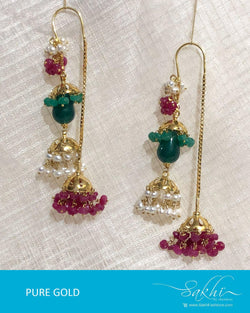 AG-R9351 Gold Earring