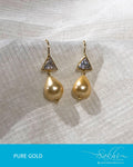 AG-R9352 Gold Pearl Earring