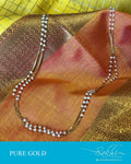 AG-S001 - Gold  & Pearl Gold Mala