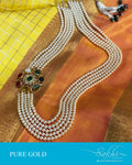 AG-S003 - Gold  & Pearl Gold Mala