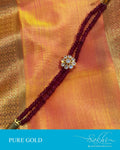 AG-S0091 Ruby Gold Bracelet