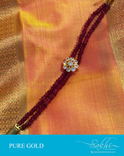 AG-S0091 Ruby Gold Bracelet