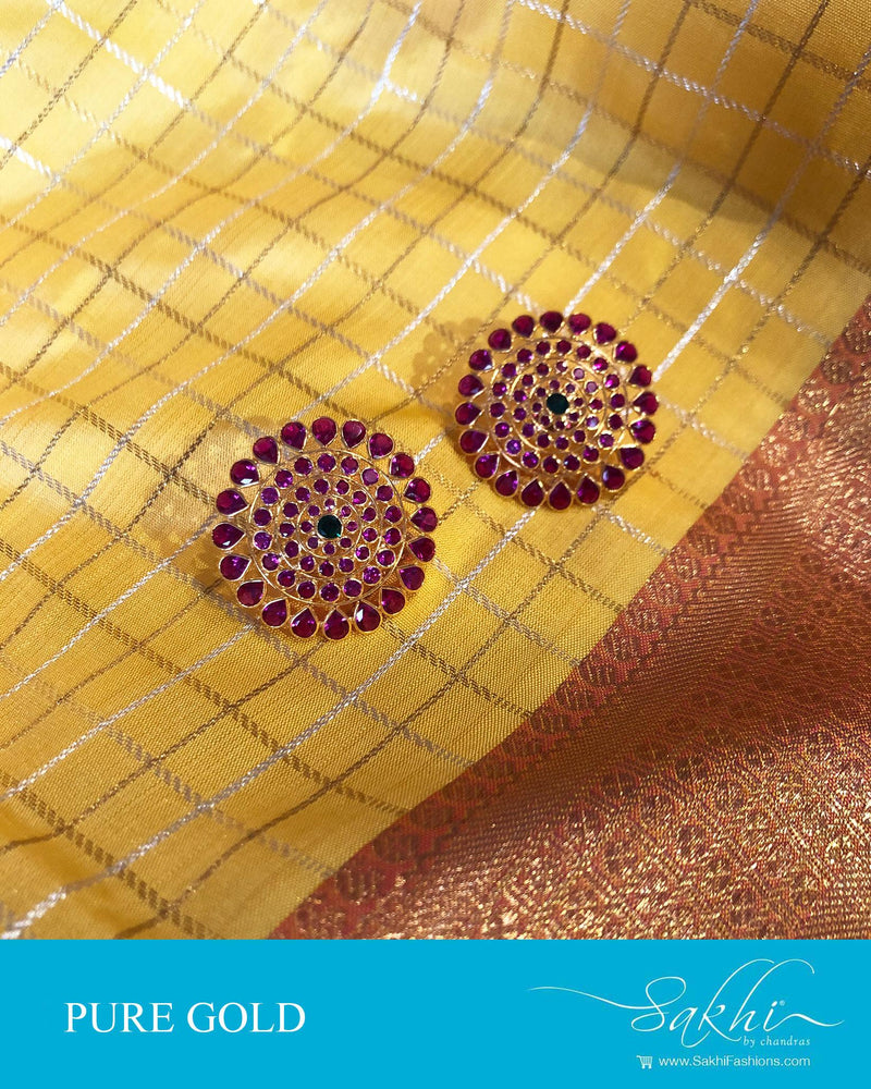 AG-S010 - Gold  & Red Gold Tops