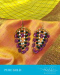 AG-S012 - Gold  & Multi Gold Earring