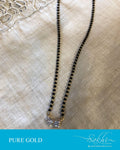 AG-S019 - Gold  & Black Gold Mala