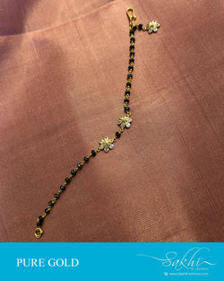 AG-S025 - Gold  & Black Gold Bracelet