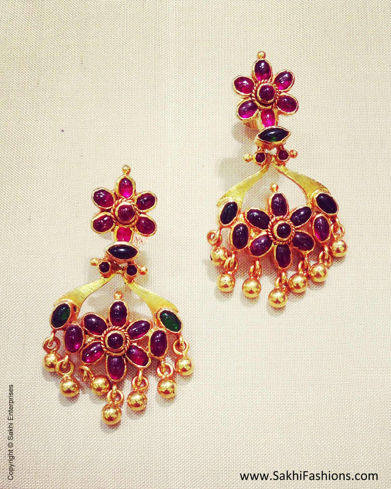AG-0017 Chaand Baali Earring