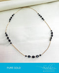 AGDP-20560 - Gold & Black Pure Gold Mala