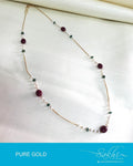 AGDP-20567 - Gold & Multi Pure Gold Mala