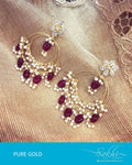 AGDQ-5789 Gold Chaand bali earring