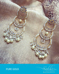 AGDQ-7570 Pure Gold Earrings