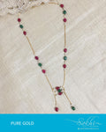 AGDR-0025 - Gold & Multi Pure Gold Chain