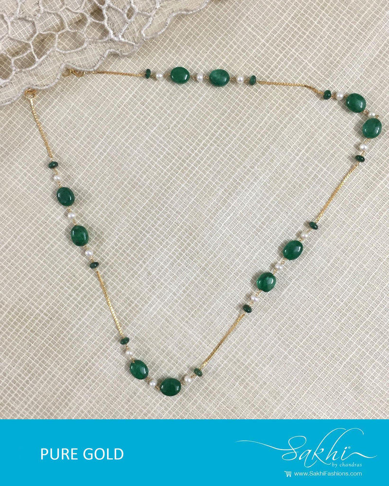 AGDR-0029 - Gold & Multi Pure Gold Chain