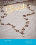 AGDR-20781 - Multi &  Gold Pearl chain