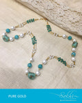 AGDR-589 Green Pure Gold Mala
