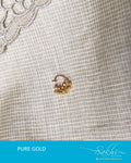 AGDR-9169 - Gold &  Gold Nose Pin