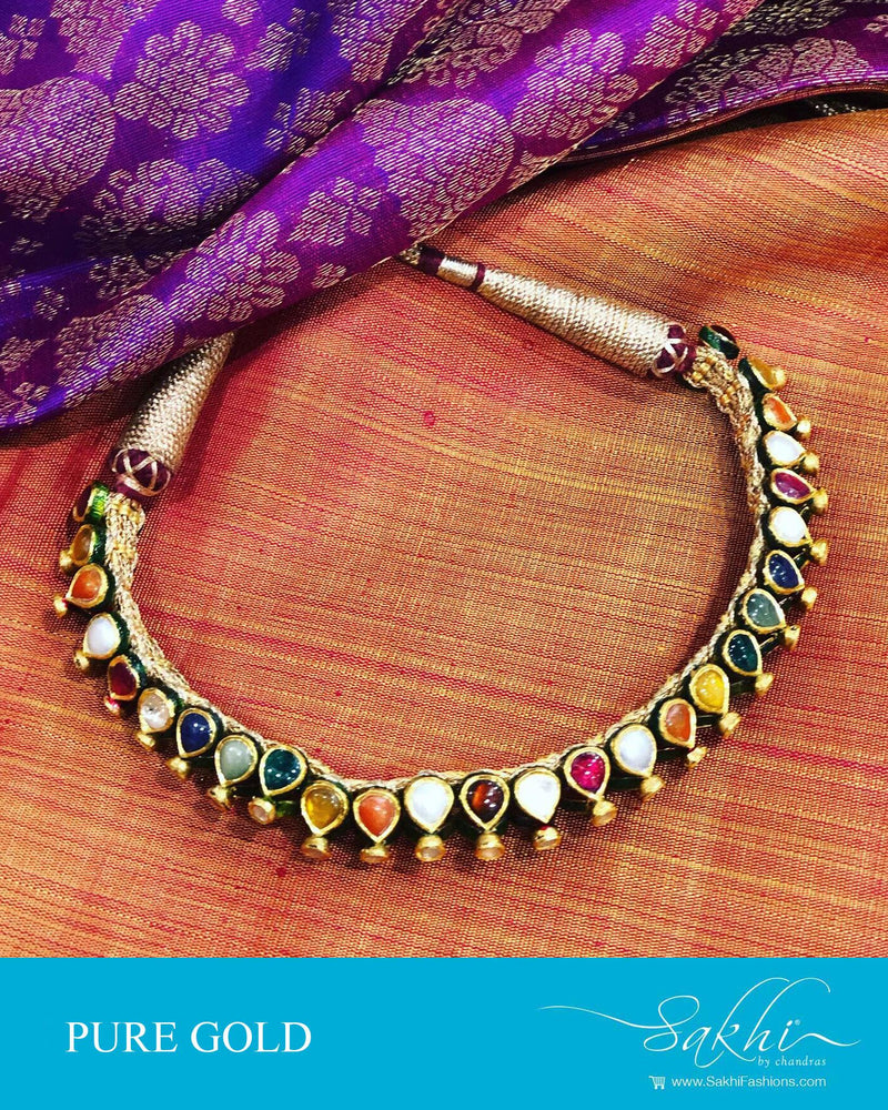 AGDS-14435 - Gold &  Gold Necklace