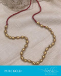 AGDS-16779 - Gold &  Gold Bore Mala