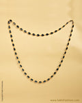 AGMSO-10333 - Blue & Yellow Pure Gold Long Mala