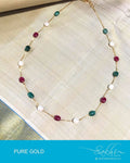 AGP-6452 - Gold & Multi Gold Mala
