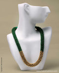 AJ-0010 Green Brass Mala