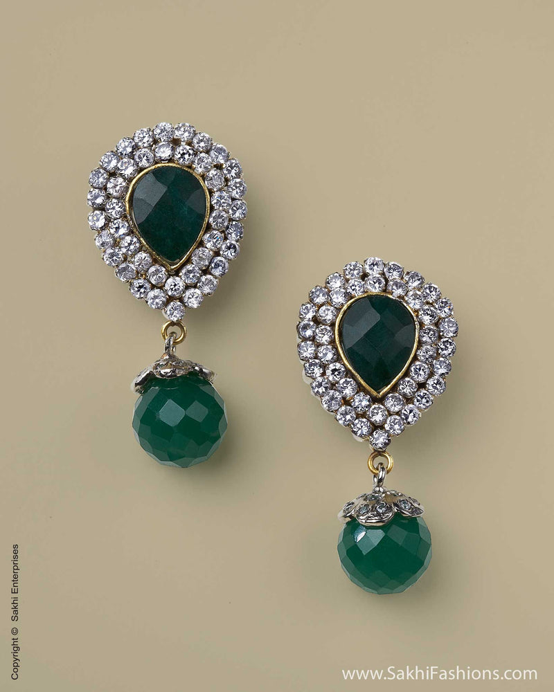 AJ-0023 Green Earring